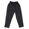 COOKMAN Chef Pants PINSTRIPE BLACK画像
