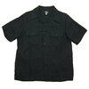 BLACK SIGN Linen Herringbone Double Front Sports Shirt BSSL-19108B画像