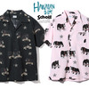 Schott HAWAIIAN SHIRT BULLDOG 3195023画像