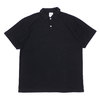 RHC Ron Herman Pile S/S Polo Shirt BLACK画像