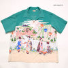 SUN SURF S/S RAYON HAWAIIAN SHIRT "OLD JAPANESE SCENERY" SS38030画像