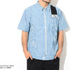 STUSSY Zip Up Work S/S Shirt JKT 1110029画像