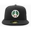 STUSSY × NEW ERA Peace Sign Fitted Ballcap 131877画像
