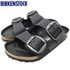 BIRKENSTOCK ARIZONA BIG BUCKLE OILED LEATHER Black 1012204画像