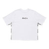 RVCA SMALL RVCA CREW SS WHITE AJ041003画像
