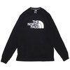 THE NORTH FACE L/S HALF DOME TEE BLACK WHITE画像