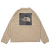 THE NORTH FACE COACH JACKET TWILL BEIGE画像