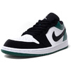 NIKE AIR JORDAN 1 LOW "BLACK GREEN" "MICHAEL JORDAN" BLK/WHT/GRN 553558-113画像