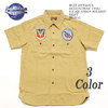 Buzz Rickson's HERRINGBONE TWILL S/S SQUADRON REUNION SHIRT BR38143画像