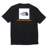 THE NORTH FACE RED BOX HEAVYWEIGHT TEE BLACK ZINNIA ORANGE画像