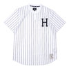 HUF BRON HENLEY SHIRT WHITE画像