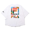 FILA × SHETA Logo T Shirt WHITE FM9599-01画像