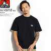 BEN DAVIS PIQUE ONE POINT S/S TEE -BLACK- M-9580027画像