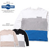 TOYPLANE PANEL CREW NECK SWEAT TP19-NSW01画像