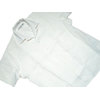 INDIVIDUALIZED SHIRTS SHORT SLEEVE ATHLETIC FIT 80's LINEN CAMP COLLAR SHIRTS white画像