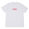 Supreme 19SS 25th Anniversary Swarovski Box Logo Tee WHITE画像