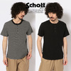 Schott × Miller PANEL RIB HENRY NECK T-SHIRT 3193109画像