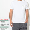 LACOSTE TH633EM Pocket Crew Neck S/S Tee MADE IN JAPAN画像