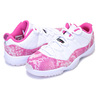 NIKE WMNS AIR JORDAN 11 RETRO LOW white/watermelon-black AH7860-106画像