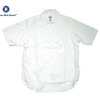 POST OVERALLS 2214S S/S E-Z CRUZ COTTON BROADCLOTH SHIRT white画像