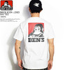 BEN DAVIS BACK ICON LOGO S/S TEE -WHITE- C-9580021画像