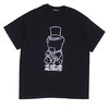 UNDERCOVER W.A.T.M BEAR TEE BLACK画像