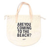 WTW BEACH TOTE BAG NATURAL画像