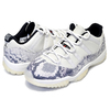 NIKE AIR JORDAN 11 RETRO LOW LE SNAKE light bone/university red-sail CD6846-002画像