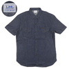 LEE S/S WORK SHIRTS INDIGO LT0635-100画像