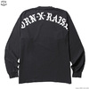 BORN X RAISED BACKSIDE L/S TEE (VINTAGE BLACK) 32501画像