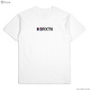 Brixton STOWELL IV S/S STANDARD TEE (WHITE) 16056画像
