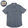 LEE S/S WESTERN SHIRTS RINSE LT0634-200画像
