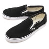VANS CLASSIC SLIP-ON BLACK VN000EYEBLK画像
