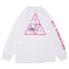 HUF 19SS JUNGLE TT L/S TEE WHITE画像