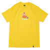 HUF 19SS FORBIDDEN FRUIT TEE YELLOW画像