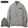 Subciety EMBLEM SHIRT L/S -STRIPE- 105-20043画像
