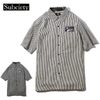 Subciety EMBLEM SHIRT S/S -STRIPE- 105-22045画像
