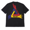 Palace Skateboards 19SS JCDC PALACE T-SHIRT BLACK画像