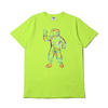 Billionaire Boys Club BB TIE-DYE ASTRO T-SHIRT LIME PUNCH 891-4200-LP画像