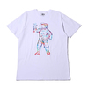 Billionaire Boys Club BB TIE-DYE ASTRO T-SHIRT BLEACH WHITE 891-4200-BW画像
