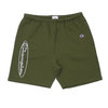 Supreme 19SS Champion Outline Sweatshort DARK OLIVE画像