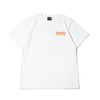 THRASHER FLAME OVERLAY S/S T-SHIRT WHITE/YELLOW TH81227画像