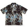 APPLEBUM Flower Aloha S/S Shirt BLACK画像