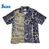 JAMS SURF LINE SHORT SLEEVE RAYON HAWAIIAN SHIRTS navy画像