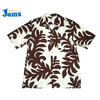 JAMS SURF LINE SHORT SLEEVE RAYON HAWAIIAN SHIRTS brown画像