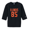 Champion FOOTBALL TEE ILLINOIS 85 NAVY C5-P403画像