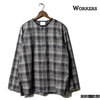 Workers Sleeping Shirt Long Sleeve CHECK画像