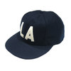 EBBETS FIELD LOS ANGELES ANGELS 1954 VINTAGE BASEBALL CAP dark navy画像