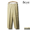 SCYE BASICS Selvedge Chino Straight Leg Work Trousers 5119-83551画像