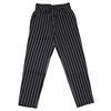 COOKMAN Waiter's Pants STRIPE BLACK画像